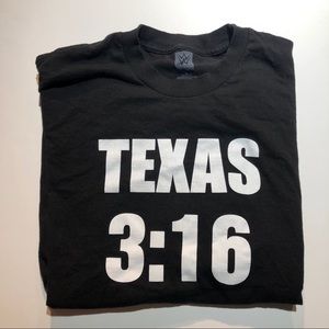 WWE Authentic Stone Cold T-shirt Mens Large Black